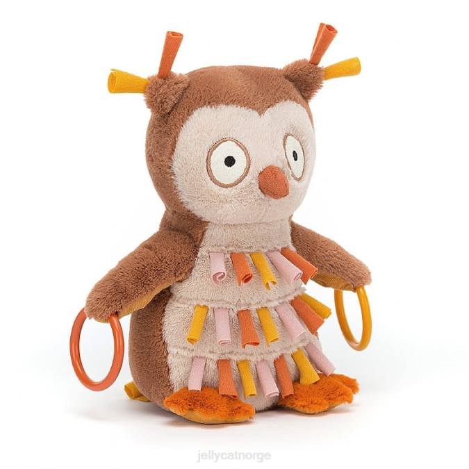 Jellycat happihoop ugle flerfarget leketøy 8RNH717