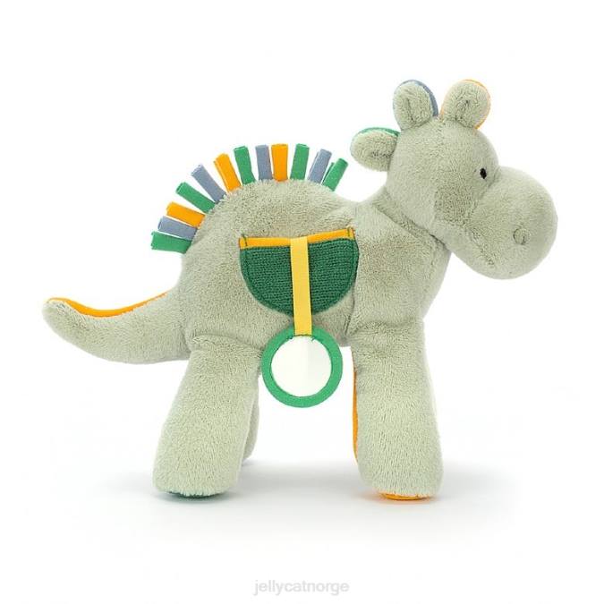 Jellycat kikk-a-boo dino aktivitet leketøy grønt leketøy 8RNH769
