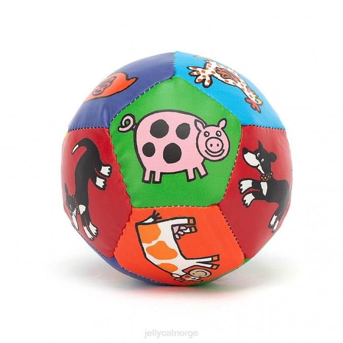 Jellycat farm tails boing ball flerfarget leketøy 8RNH752