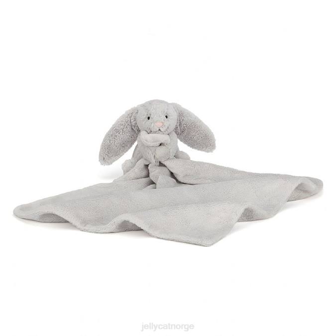 Jellycat bashful kaninsmokk sølv leketøy 8RNH580