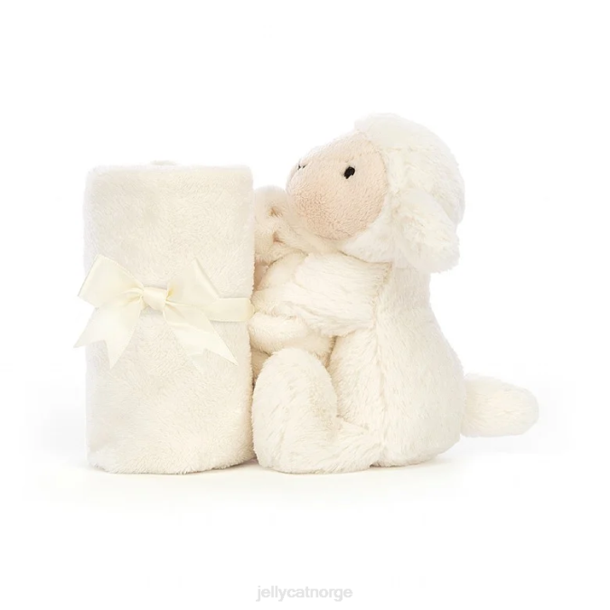 Jellycat bastende lammesmottekrem leketøy 8RNH280