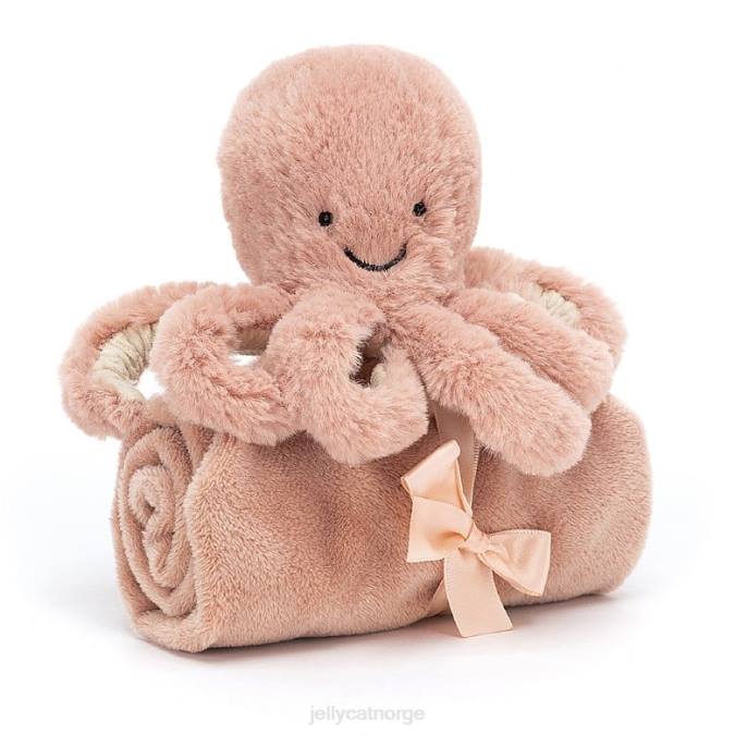 Jellycat odell blekksprut smokker aprikos leketøy 8RNH768