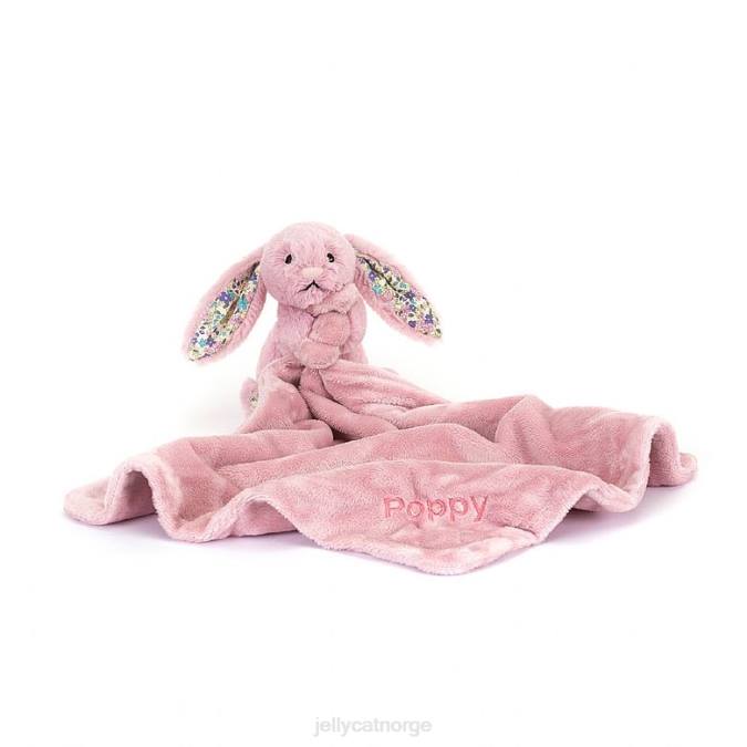 Jellycat personlig blomstrende tulipan kaninsmokk rosa leketøy 8RNH328