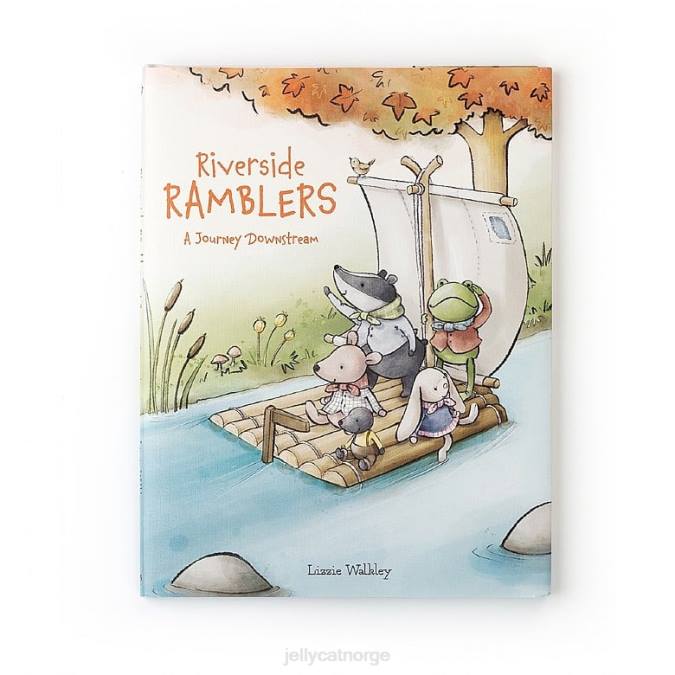 Jellycat Riverside Ramblers bok flerfarget bok 8RNH806