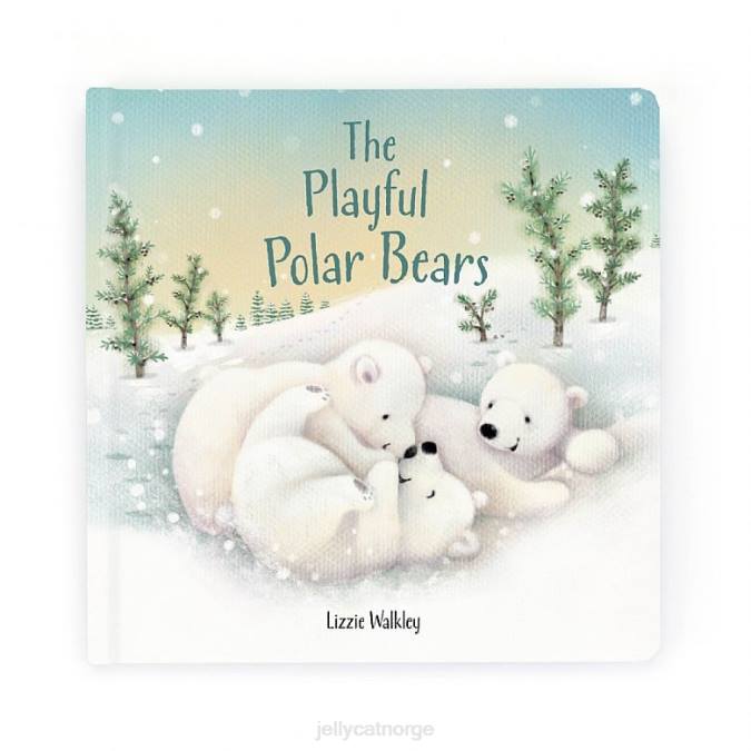 Jellycat den lekne isbjørnen boken flerfarget bok 8RNH295