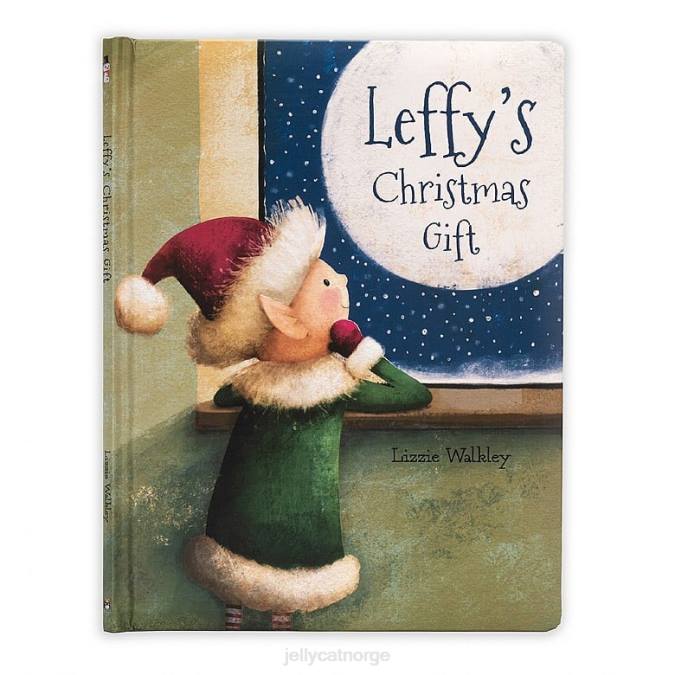 Jellycat leffys julegavebok og leffy elf flerfarget bok 8RNH352