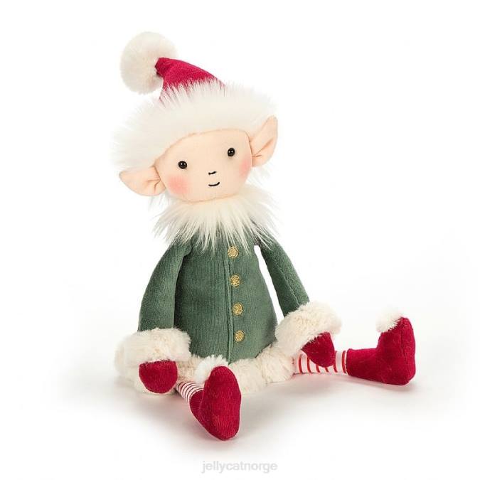 Jellycat leffys julegavebok og leffy elf flerfarget bok 8RNH352