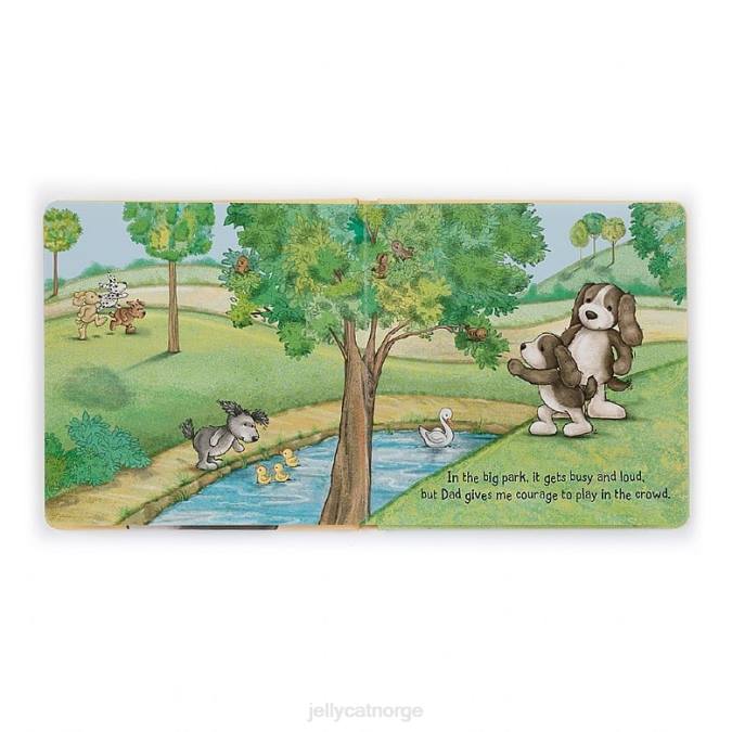 Jellycat min far og meg bok flerfarget bok 8RNH683