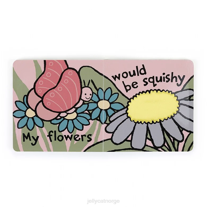 Jellycat hvis jeg var en flerfarget sommerfuglbok bok 8RNH756