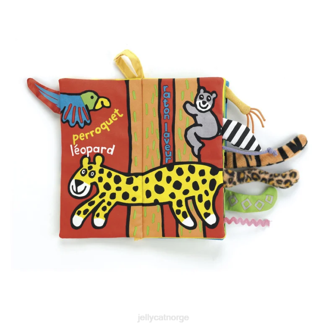 Jellycat coucou jungle livre flerfarget bok 8RNH785