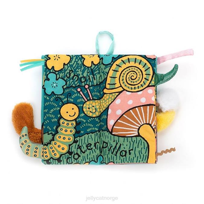 Jellycat hagehaler bok flerfarget bok 8RNH804