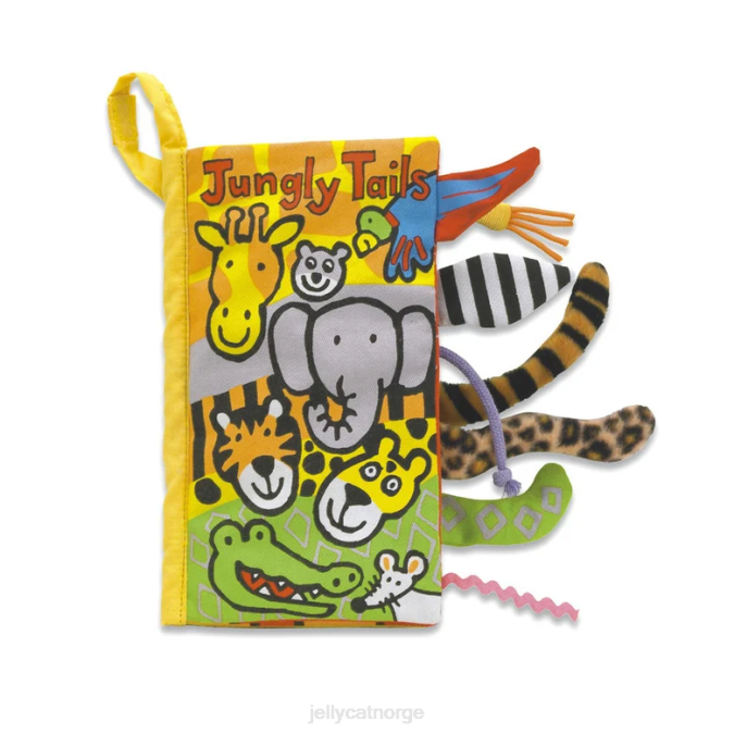Jellycat jungly tails bok flerfarget bok 8RNH754