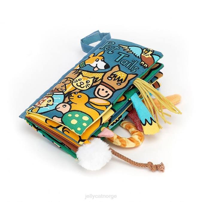 Jellycat pet tails bok flerfarget bok 8RNH731