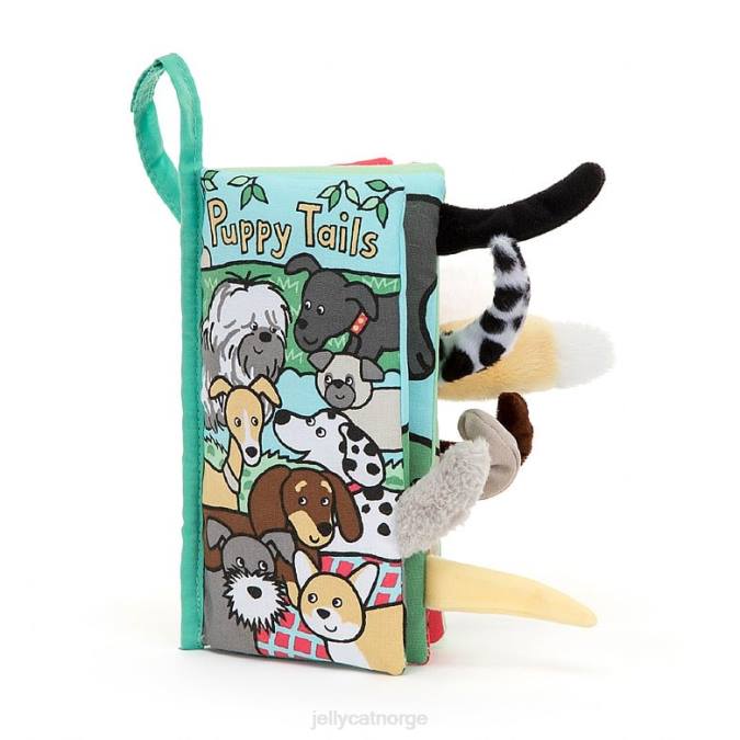 Jellycat puppy tails aktivitetsbok flerfarget bok 8RNH803