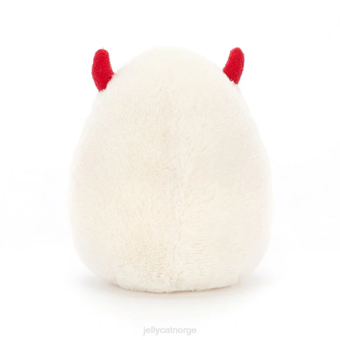 Jellycat fornøyelig kokt egg geek gul og krem leketøy 8RNH32