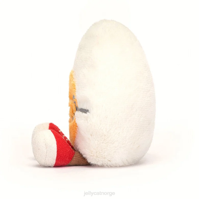 Jellycat fornøyelig kokt egg geek gul og krem leketøy 8RNH32
