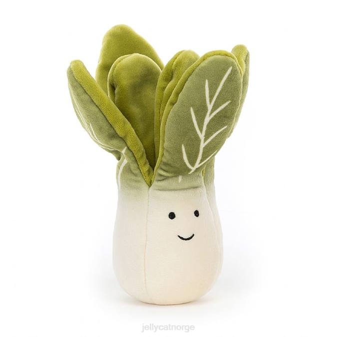 Jellycat livlig grønnsak bok choy grønn leketøy 8RNH596