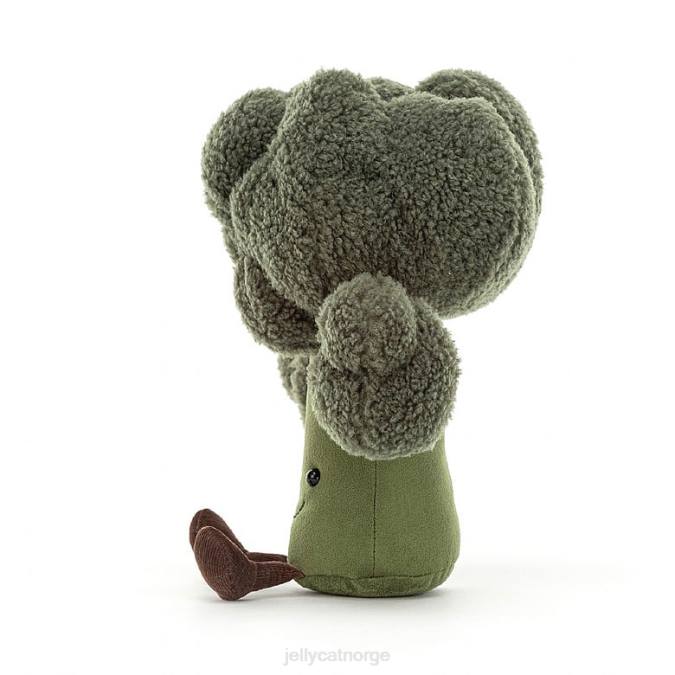 Jellycat morsom brokkoligrønn leketøy 8RNH458
