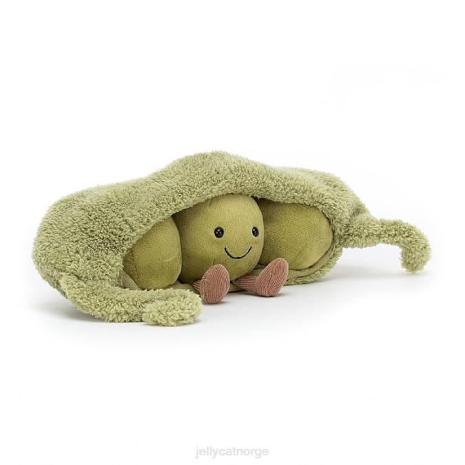 Jellycat morsom ert i en belggrønn leketøy 8RNH590
