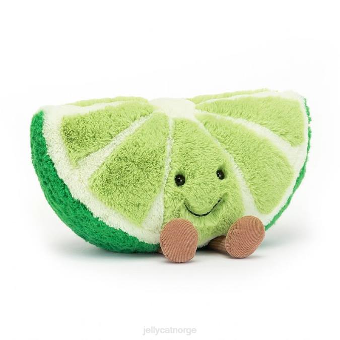 Jellycat morsom limegrønn leketøy 8RNH512