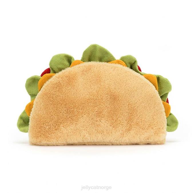 Jellycat morsom taco beige leketøy 8RNH57