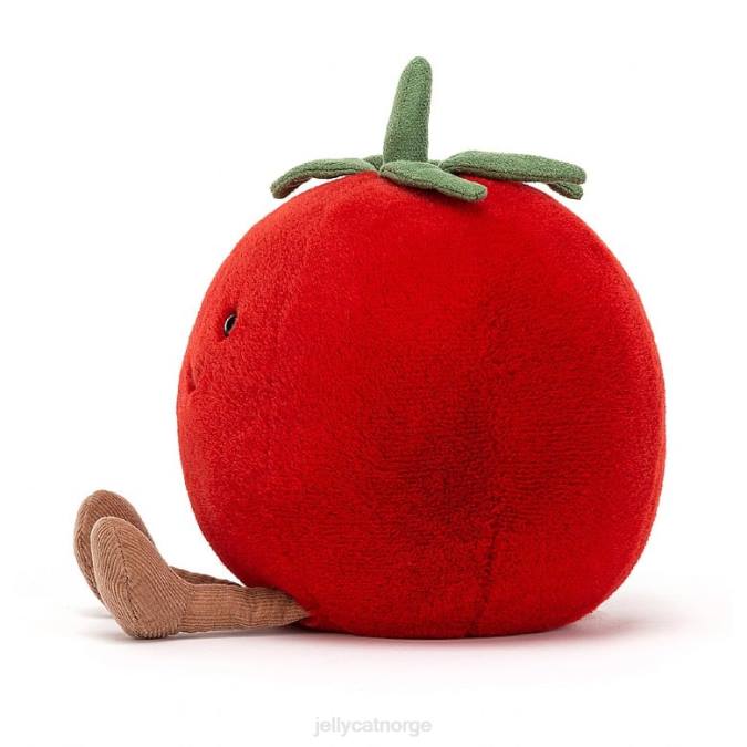 Jellycat morsom tomatrød leketøy 8RNH601