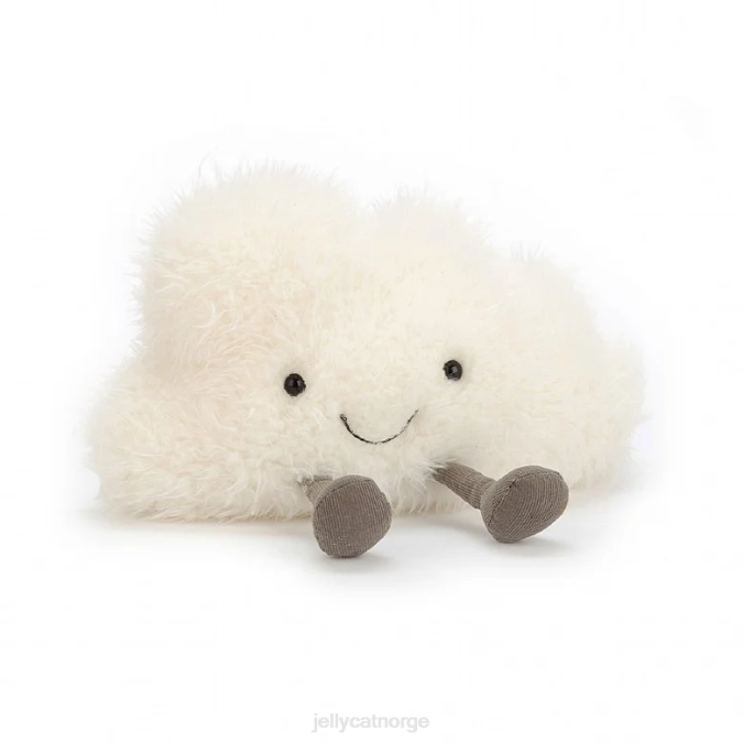 Jellycat morsom skyhvit leketøy 8RNH206