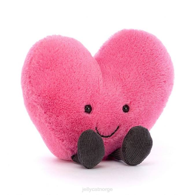 Jellycat morsomt varmt hjerte rosa leketøy 8RNH22