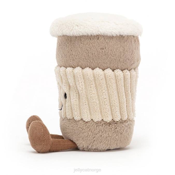 Jellycat underholdende kaffe-to-go beige leketøy 8RNH675