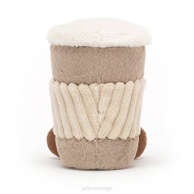 Jellycat underholdende kaffe-to-go beige leketøy 8RNH675