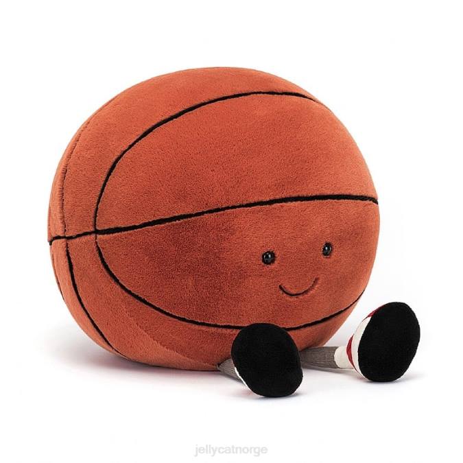 Jellycat morsom sport basketball oransje leketøy 8RNH165