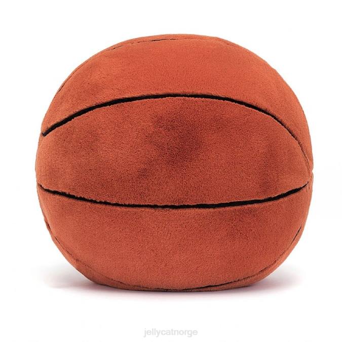 Jellycat morsom sport basketball oransje leketøy 8RNH165