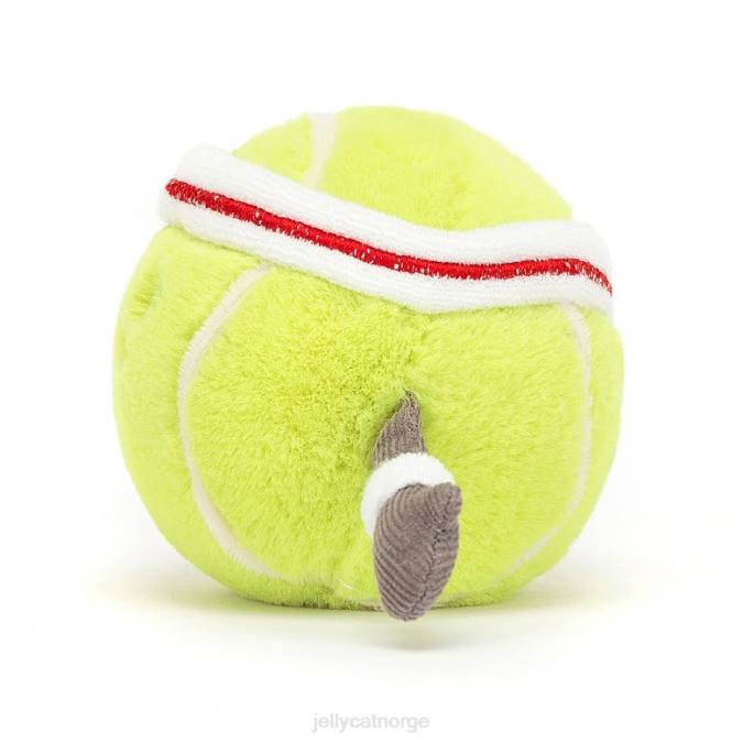 Jellycat morsomme sports tennisball grønn leketøy 8RNH28