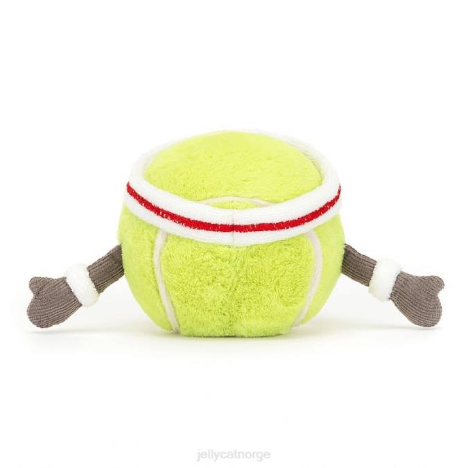 Jellycat morsomme sports tennisball grønn leketøy 8RNH28