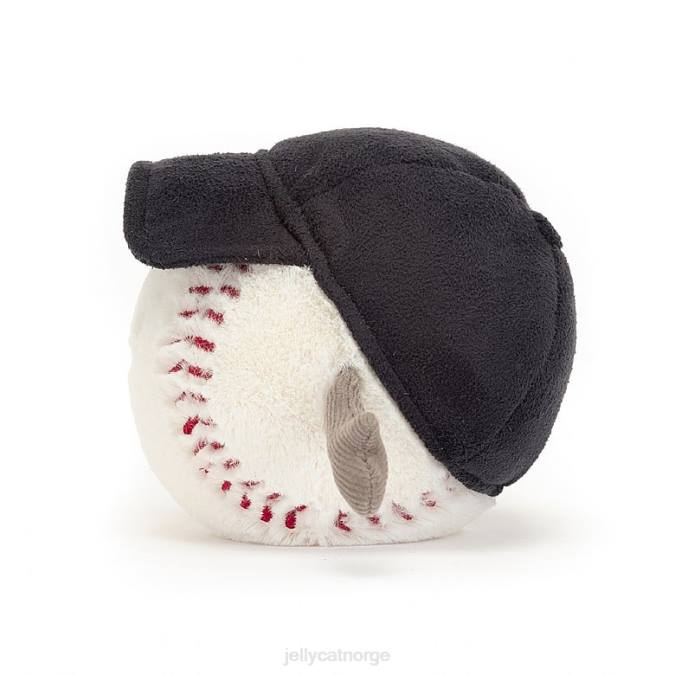 Jellycat underholdende sports baseball hvit leketøy 8RNH76