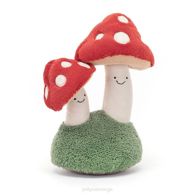 Jellycat morsomt par paddehatter flerfarget leketøy 8RNH604