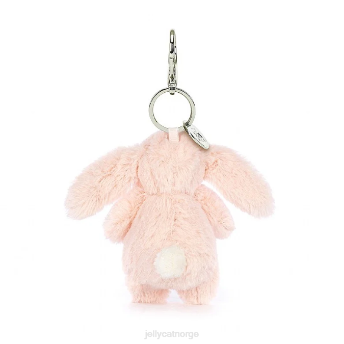 Jellycat bashful blush bunny bag sjarm fersken tilbehør 8RNH613