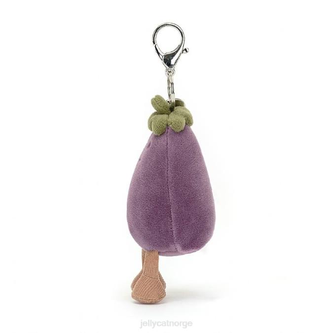 Jellycat livlig auberginepose sjarm lilla tilbehør 8RNH75