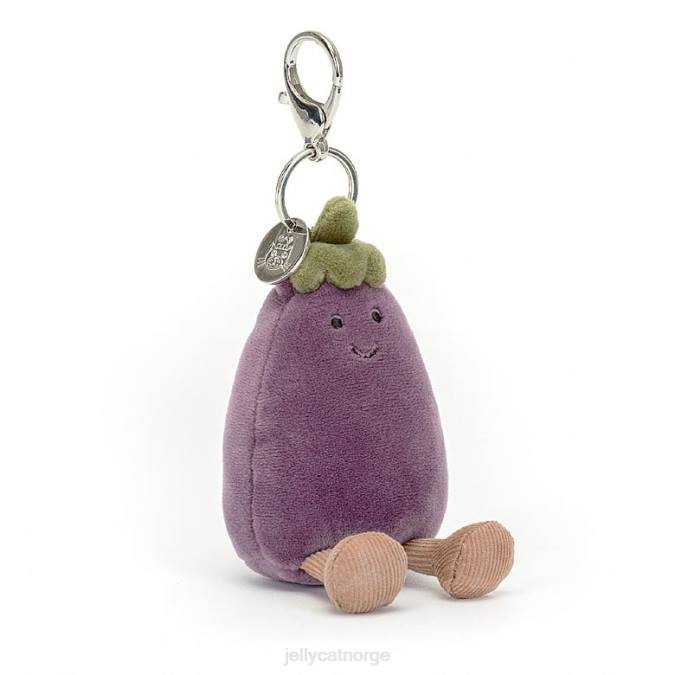 Jellycat livlig auberginepose sjarm lilla tilbehør 8RNH75