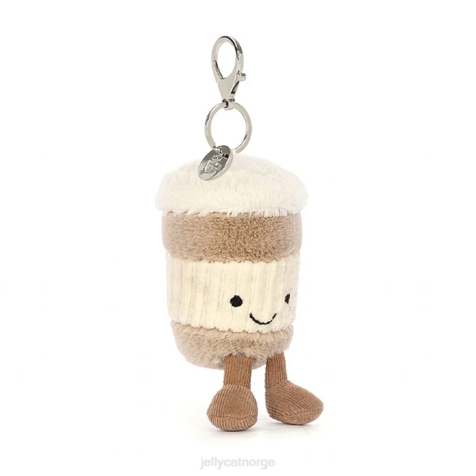 Jellycat underholdende kaffe-to-go bag sjarm beige tilbehør 8RNH34