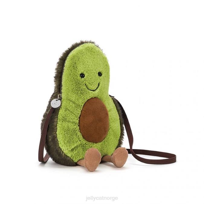 Jellycat morsom avokadopose grønn bag 8RNH157