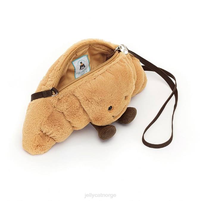 Jellycat morsom croissantpose beige bag 8RNH65