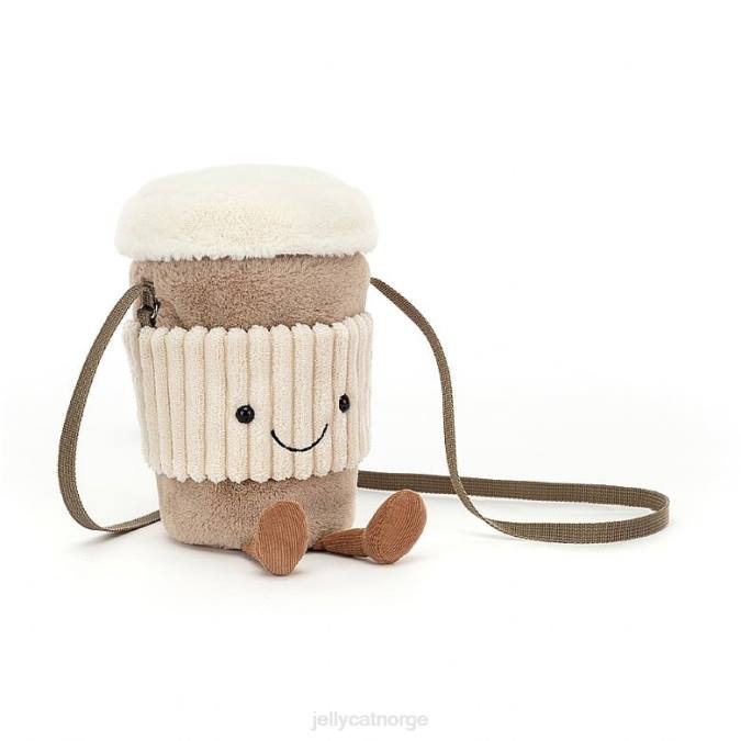 Jellycat morsom kaffe-to-go bag beige bag 8RNH31