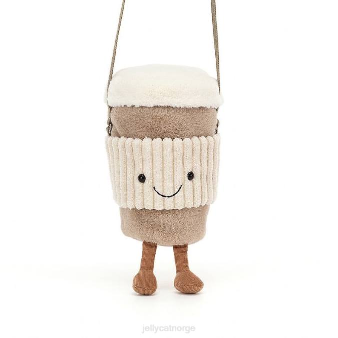 Jellycat morsom kaffe-to-go bag beige bag 8RNH31