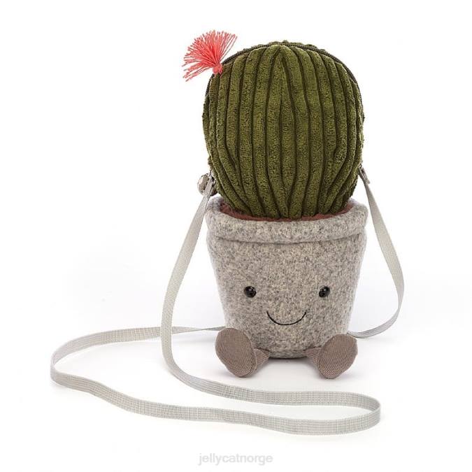 Jellycat morsom kaktuspose grønn bag 8RNH384