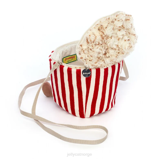 Jellycat morsom popcornpose flerfarget bag 8RNH128