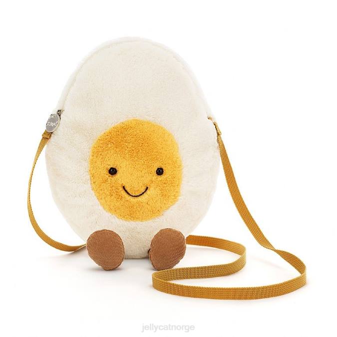 Jellycat underholdende glad kokt egg pose krem bag 8RNH99