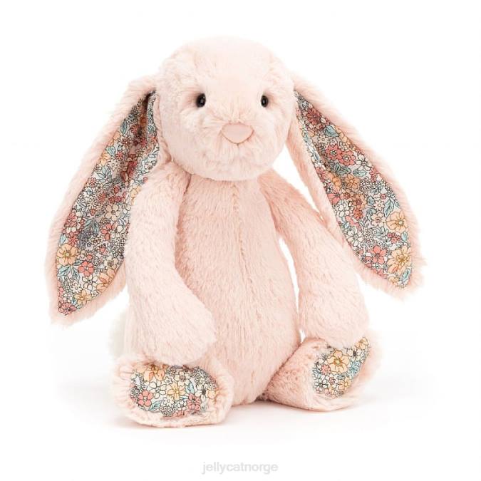 Jellycat blomst blush bunny fersken leketøy 8RNH487