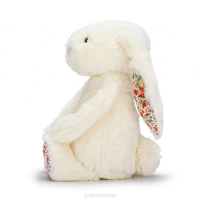 Jellycat blomstrende kaninkrem leketøy 8RNH587