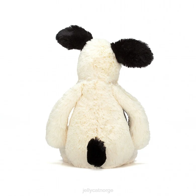 Jellycat bashful svart & krem ​​valp svart og hvit leketøy 8RNH162